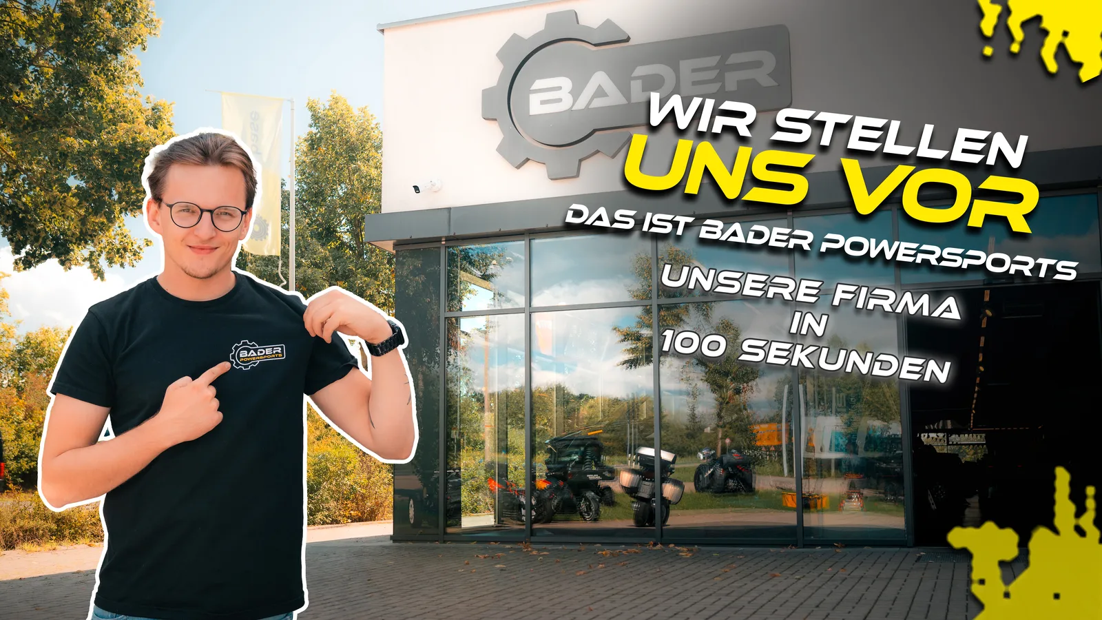 Wir stellen uns vor: Das ist Bader Powersports – unsere Firma in 100 Sekunden