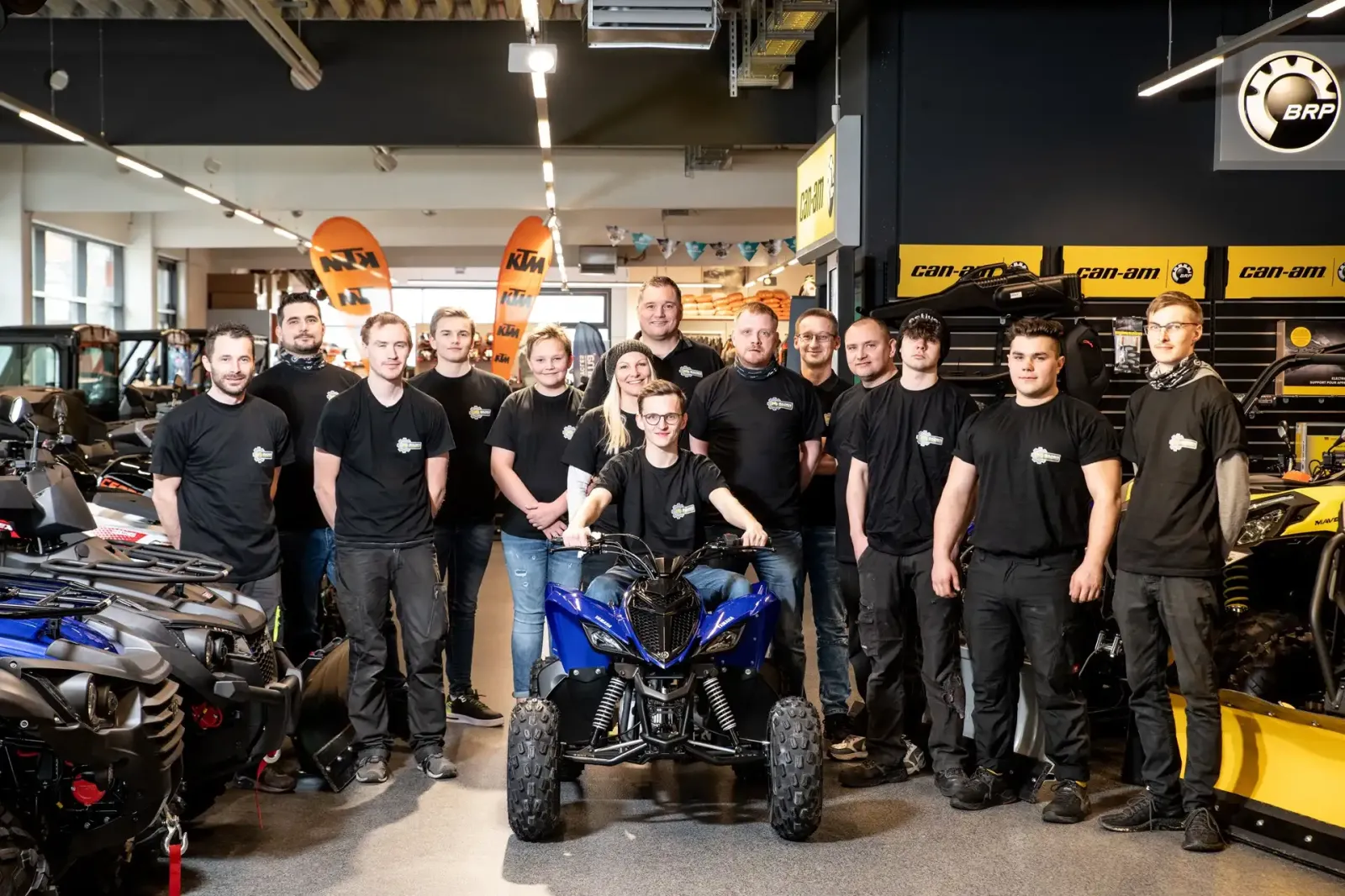 Team von Bader Powersports in Neumarkt